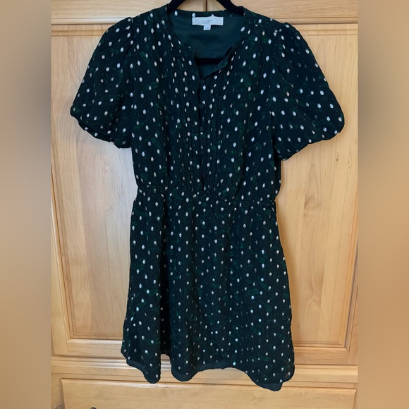 Loft dress - dark green. Size small. Excellent. Condition. - Picture 1 of 5
